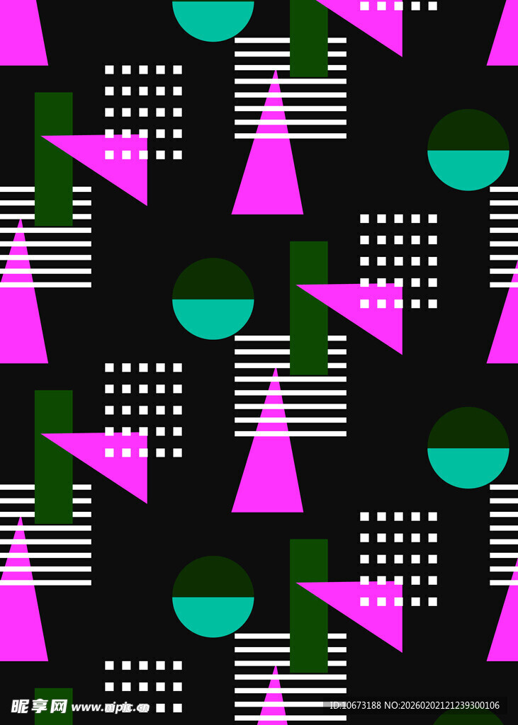 几何图案抽象背景设计