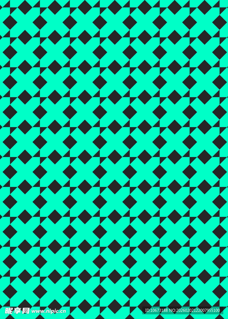 翠绿几何图案纹理背景