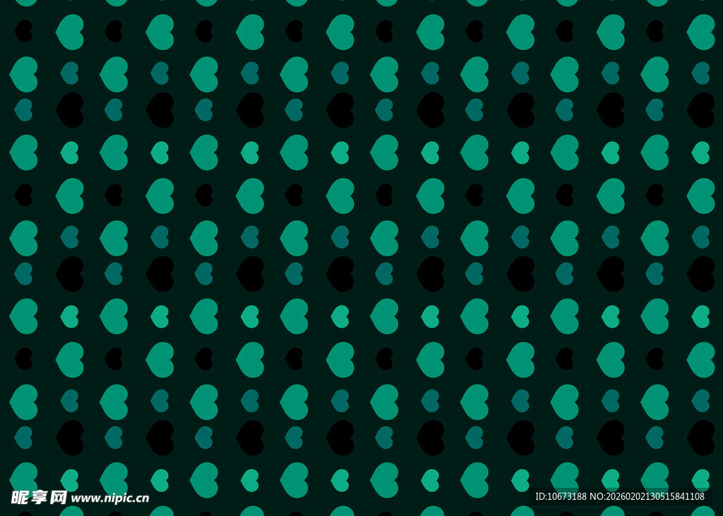 绿色圆点图案背景