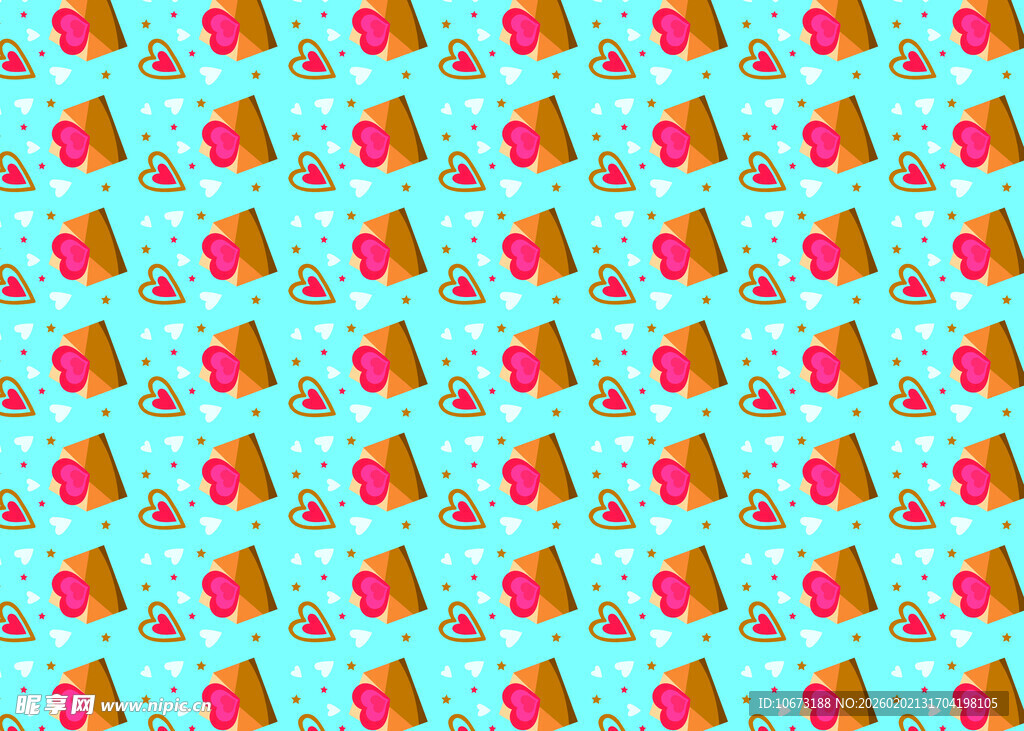 蓝色背景草莓图案纹理