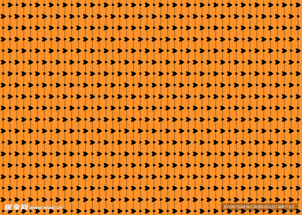 橙色条纹图案纹理背景