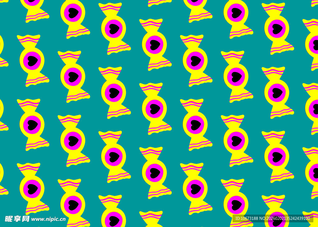 几何图案的多彩重复纹理