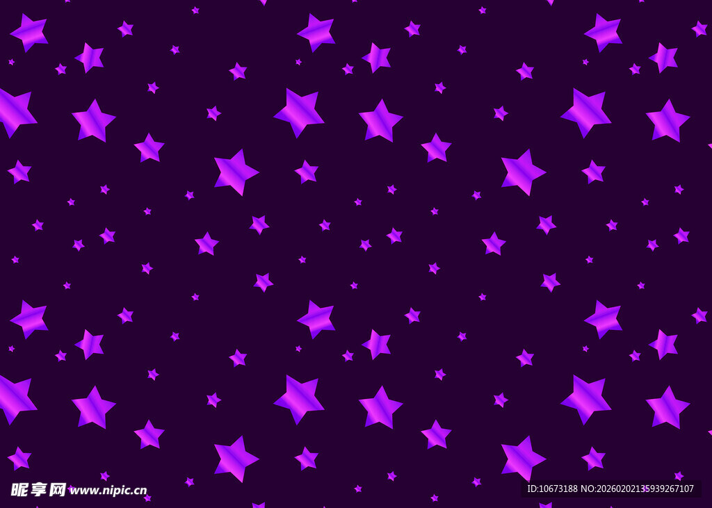 紫色星空背景图