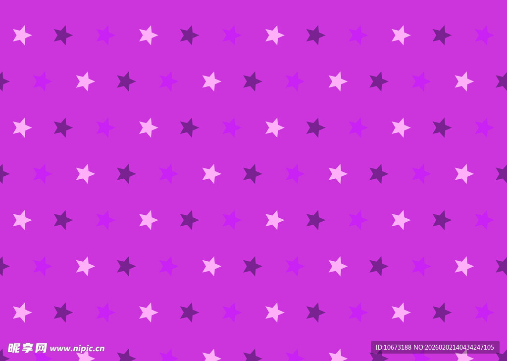 紫色星星图案背景