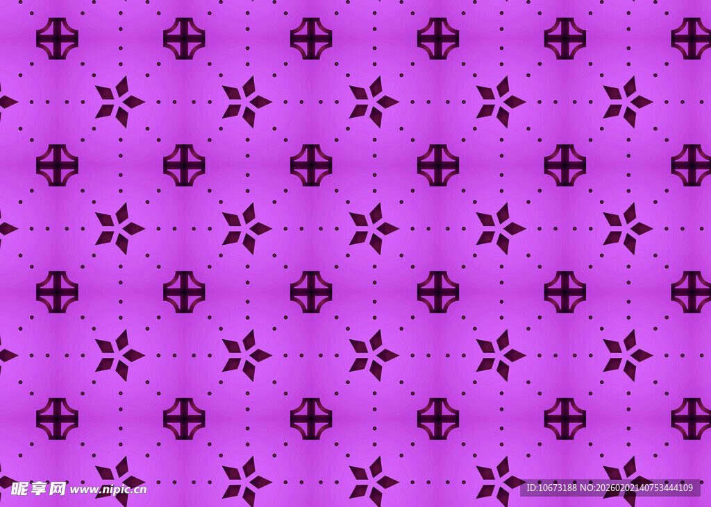 紫色花卉图案背景纹理