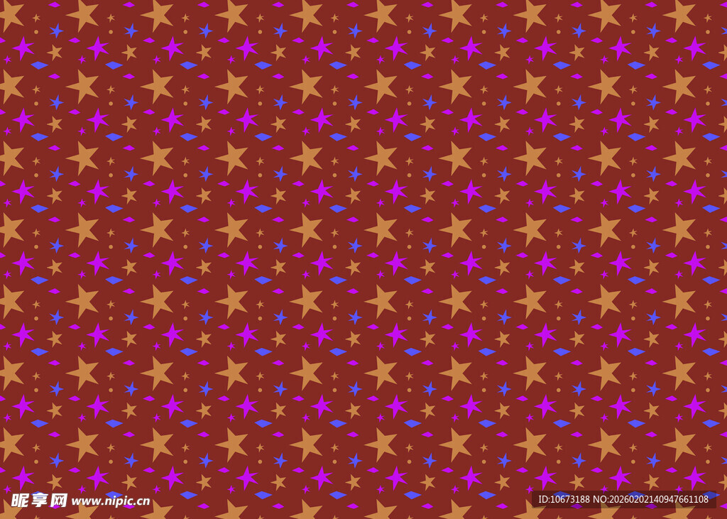 红色几何图案纹理背景