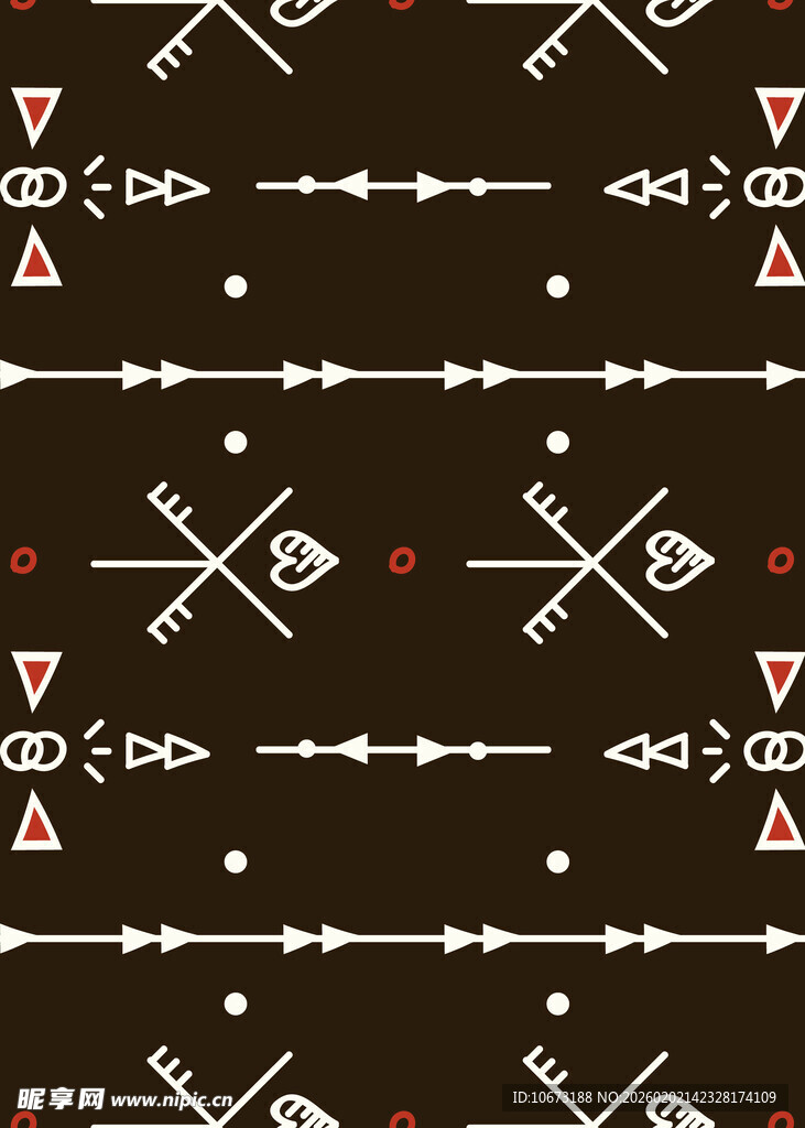 几何图案构成的黑色背景纹理
