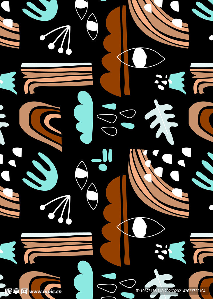 抽象几何图案背景设计