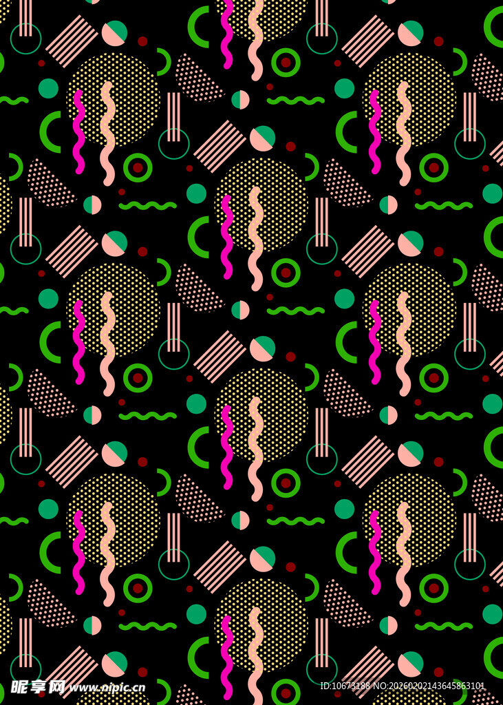 几何图案抽象装饰纹理