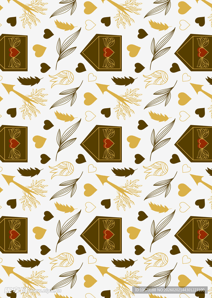 几何图案复古风装饰纹理