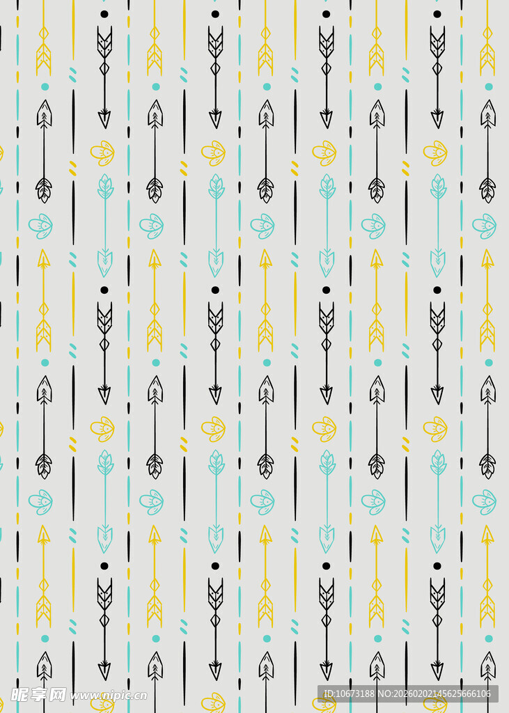 几何图案餐具背景图