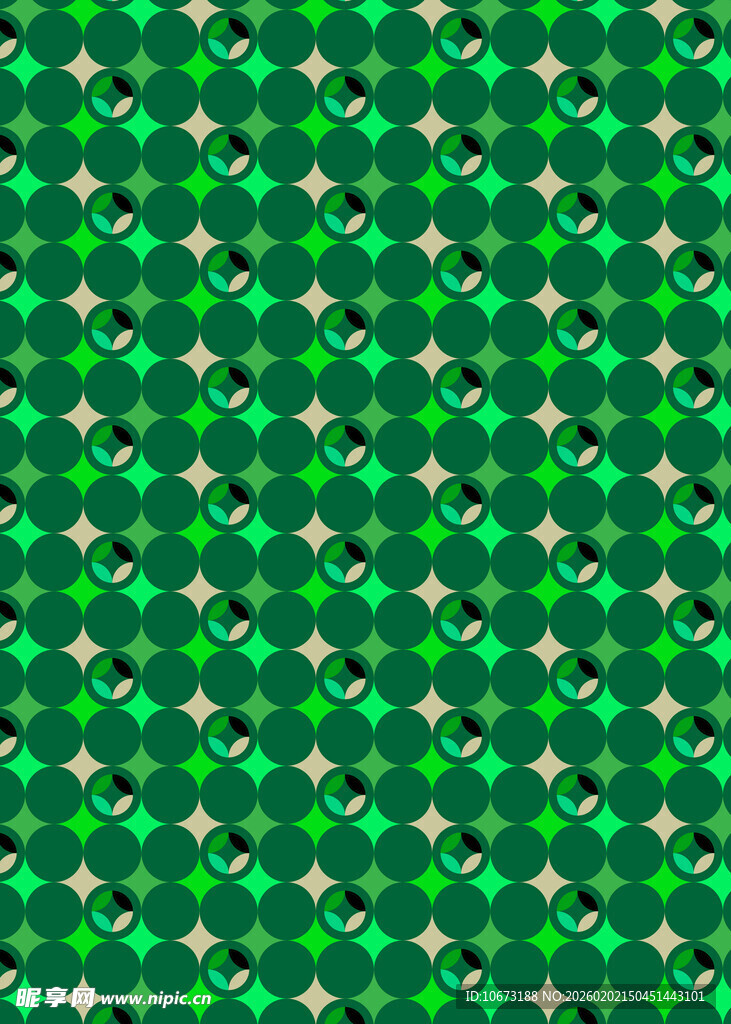 绿色几何图案背景纹理