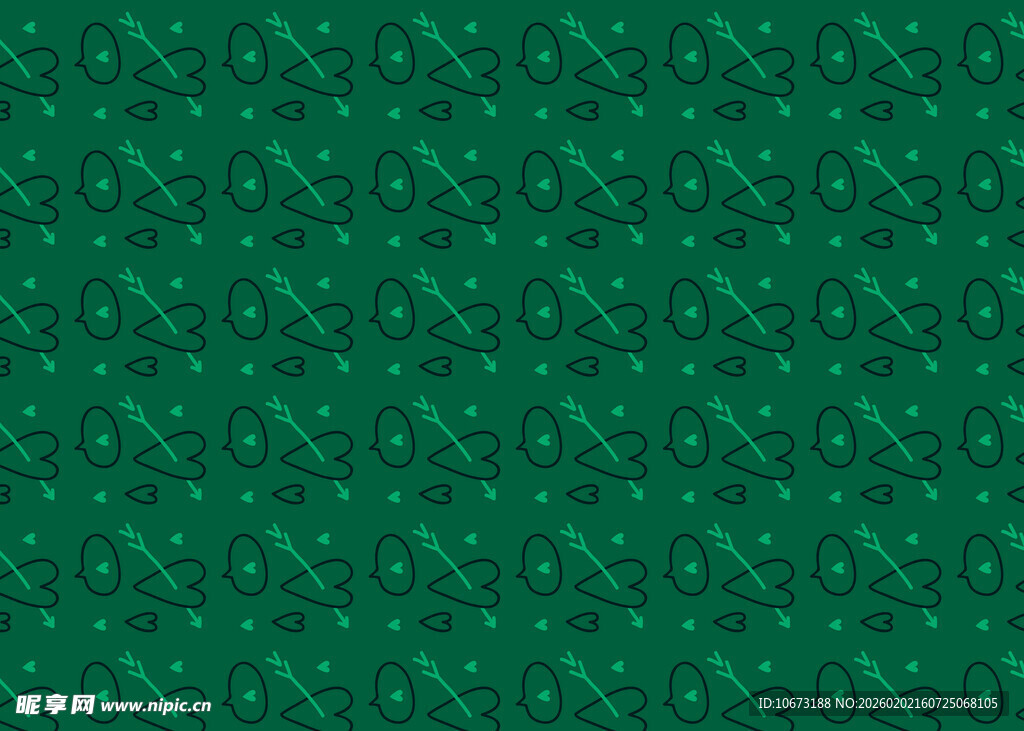 绿色几何图案纹理背景