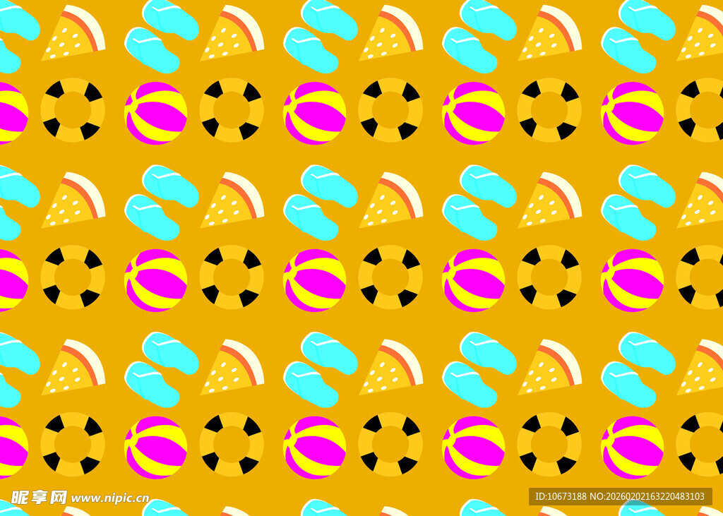 多彩几何图案背景