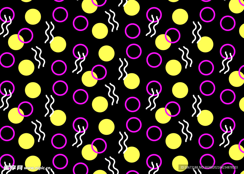 多彩圆圈图案背景设计