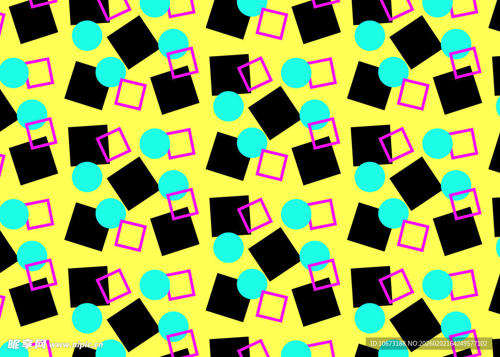 多彩几何图案背景