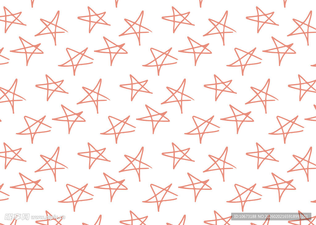 粉色星星图案背景纹理