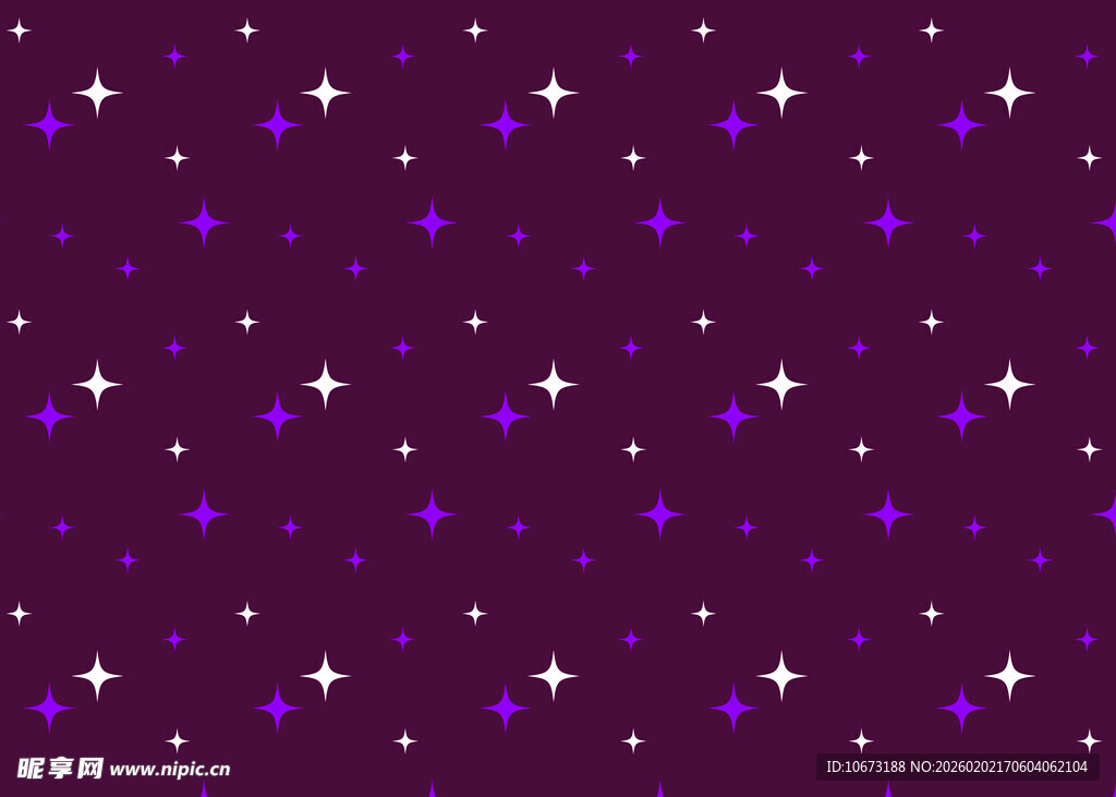 紫色星空背景图案