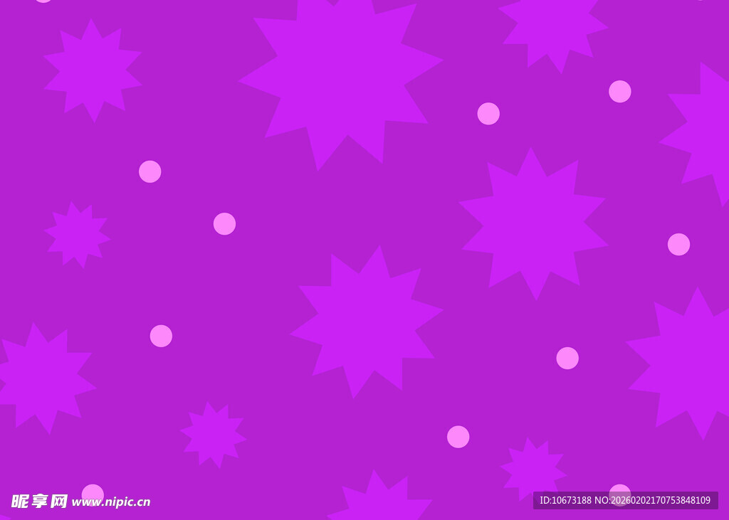 紫色星点梦幻背景图案