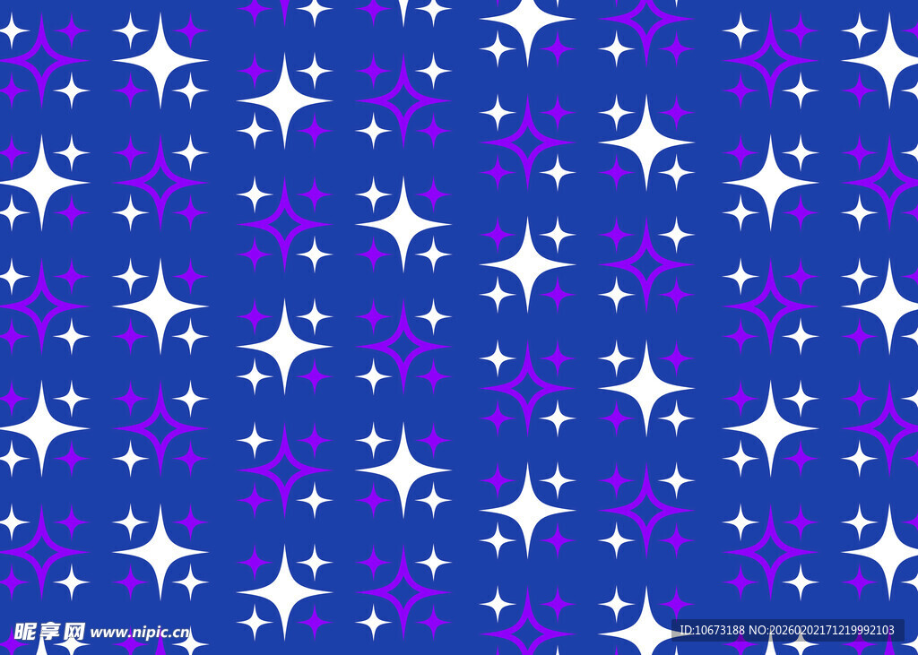 蓝色星空图案背景纹理