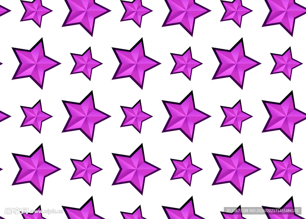 紫色星星图案背景
