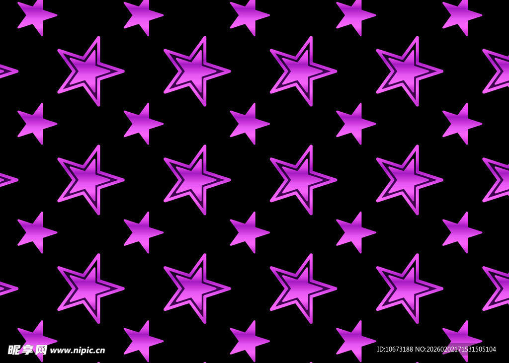 紫色星星图案背景