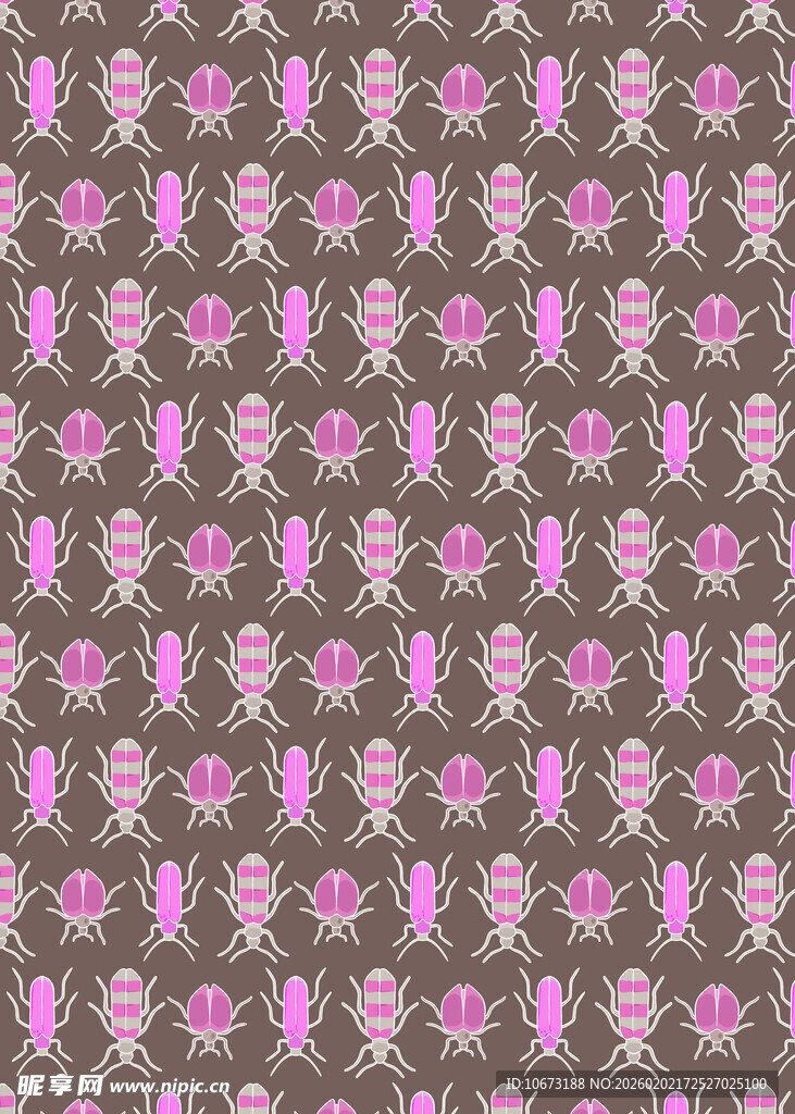 粉色花卉图案纹理背景