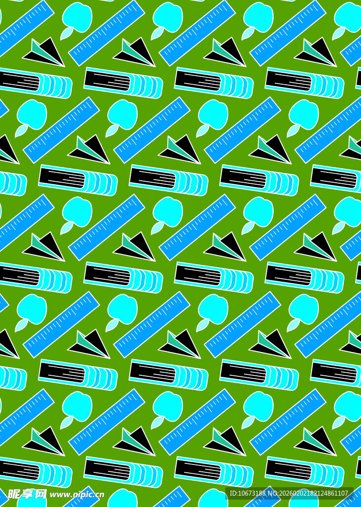 蓝绿几何线条图案纹理