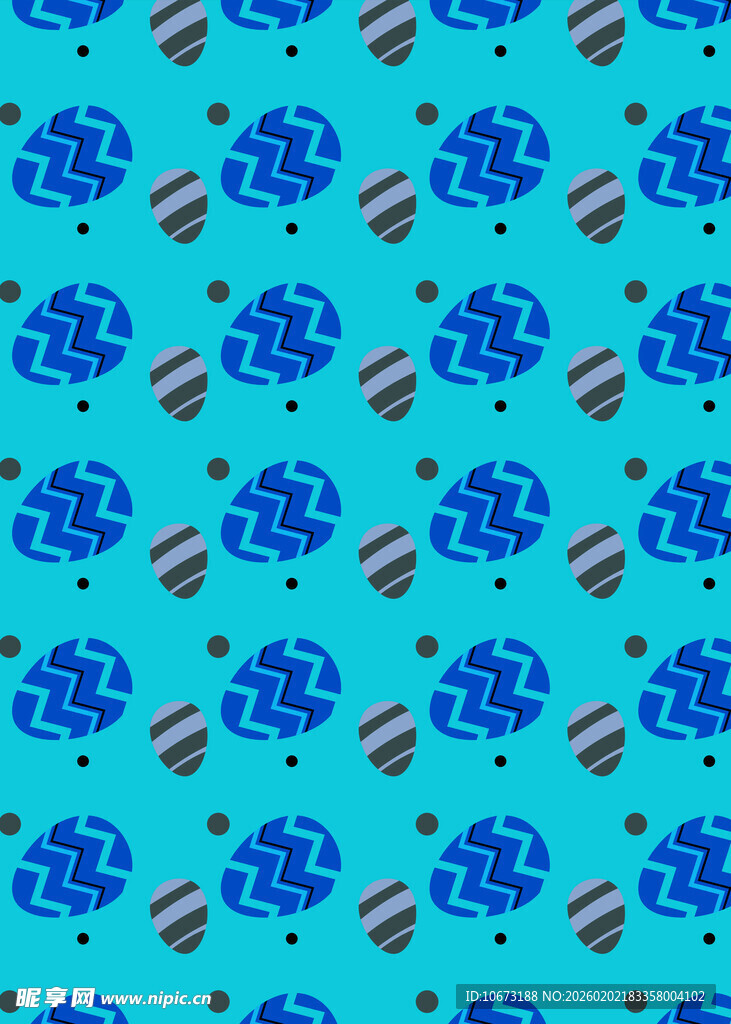 蓝色星球图案背景