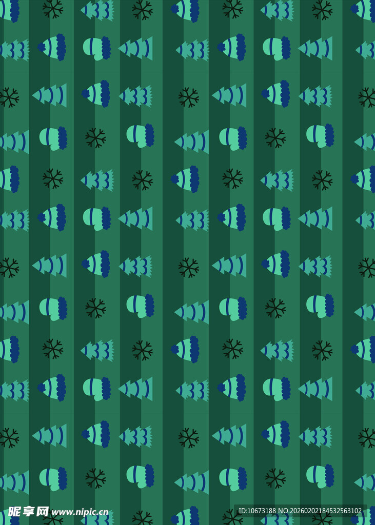 绿色二进制代码背景图