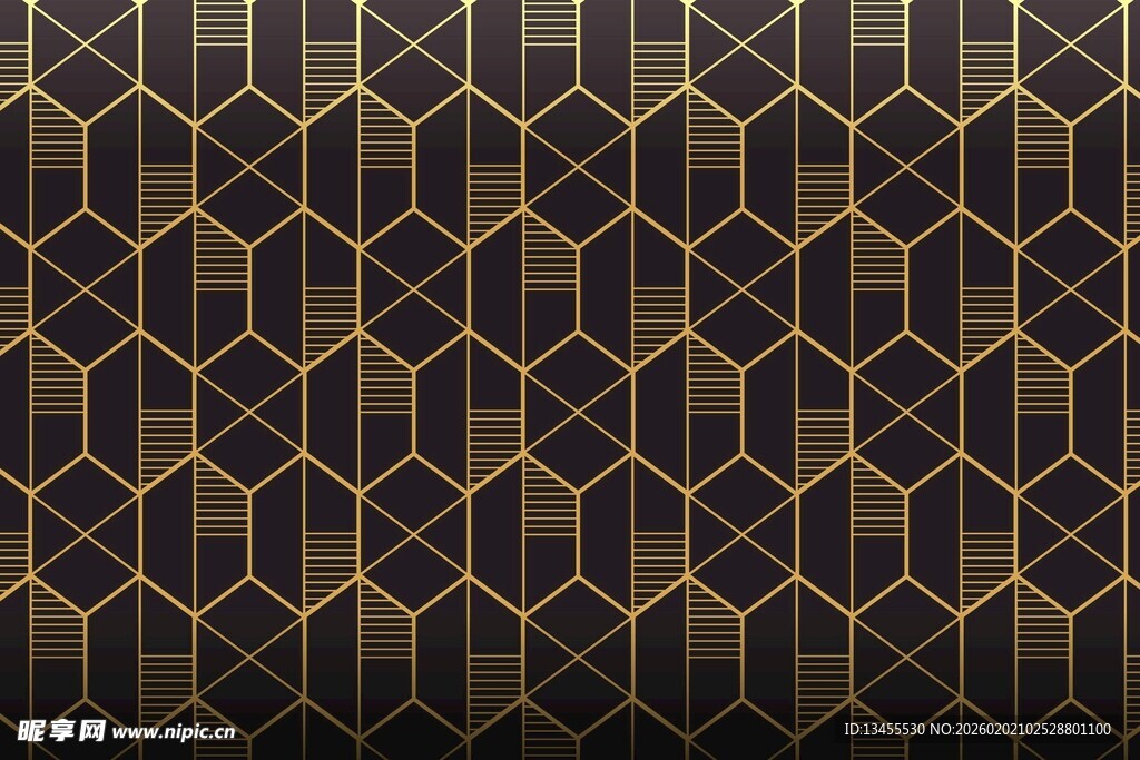 几何图案金属质感背景