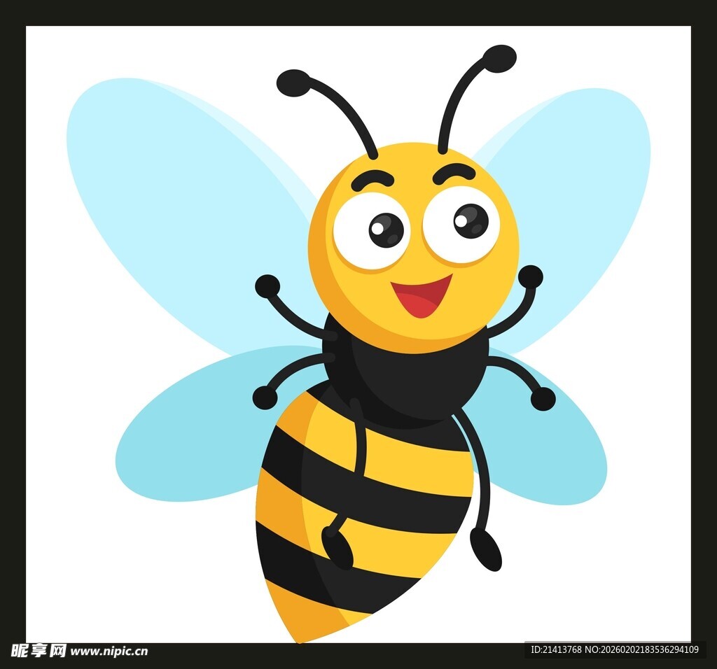 可爱小蜜蜂