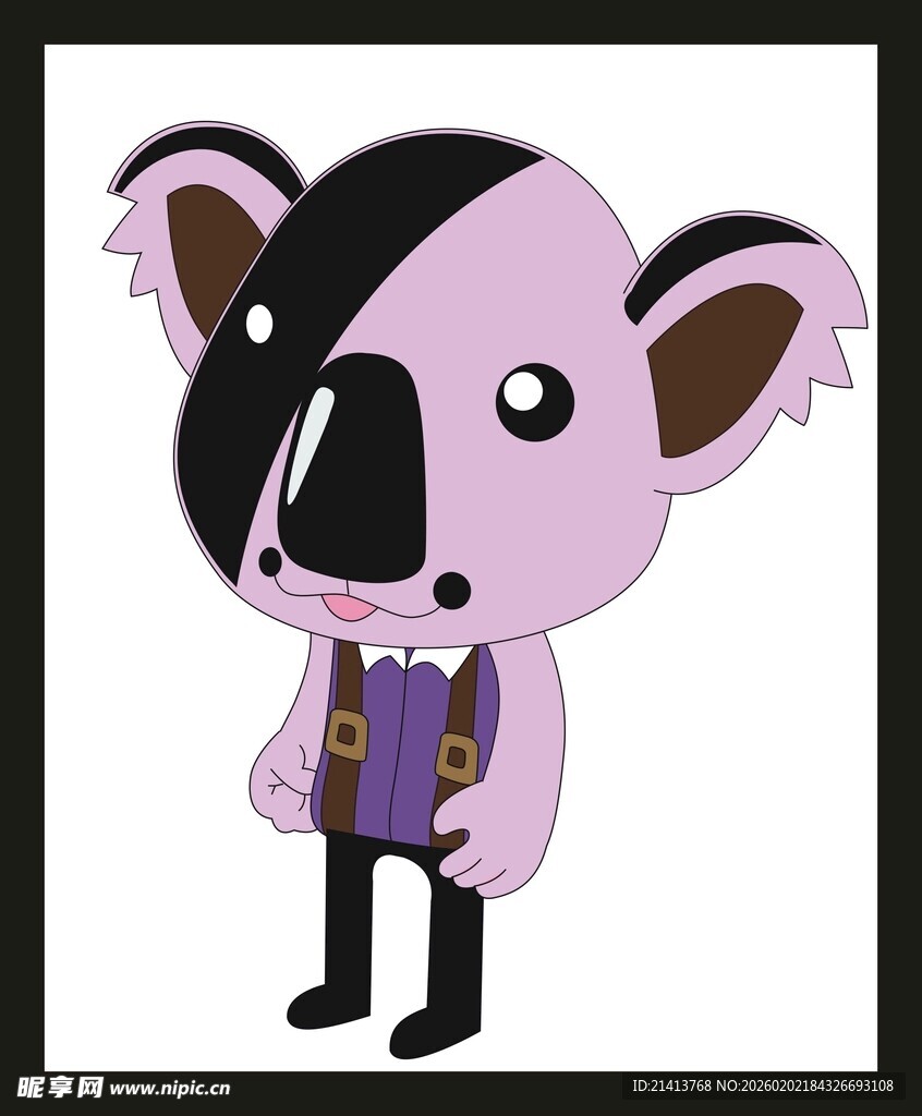 卡通考拉形象角色