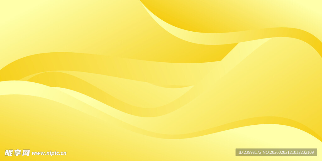 金色波浪背景