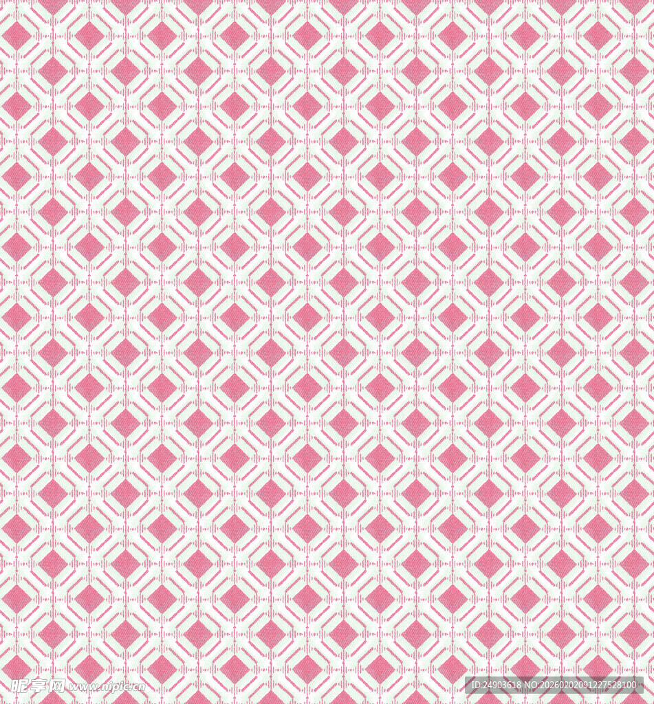 粉色几何图案无缝背景
