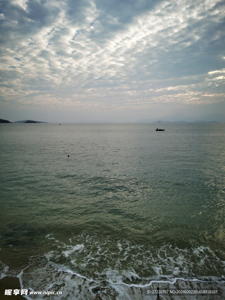 海边风光 海面与天空景致