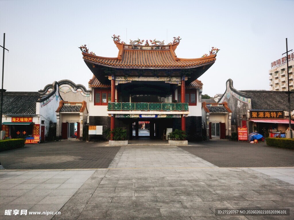 中式古建戏台 古朴典雅