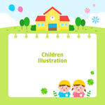 儿童教育插图