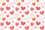 爱心图案背景