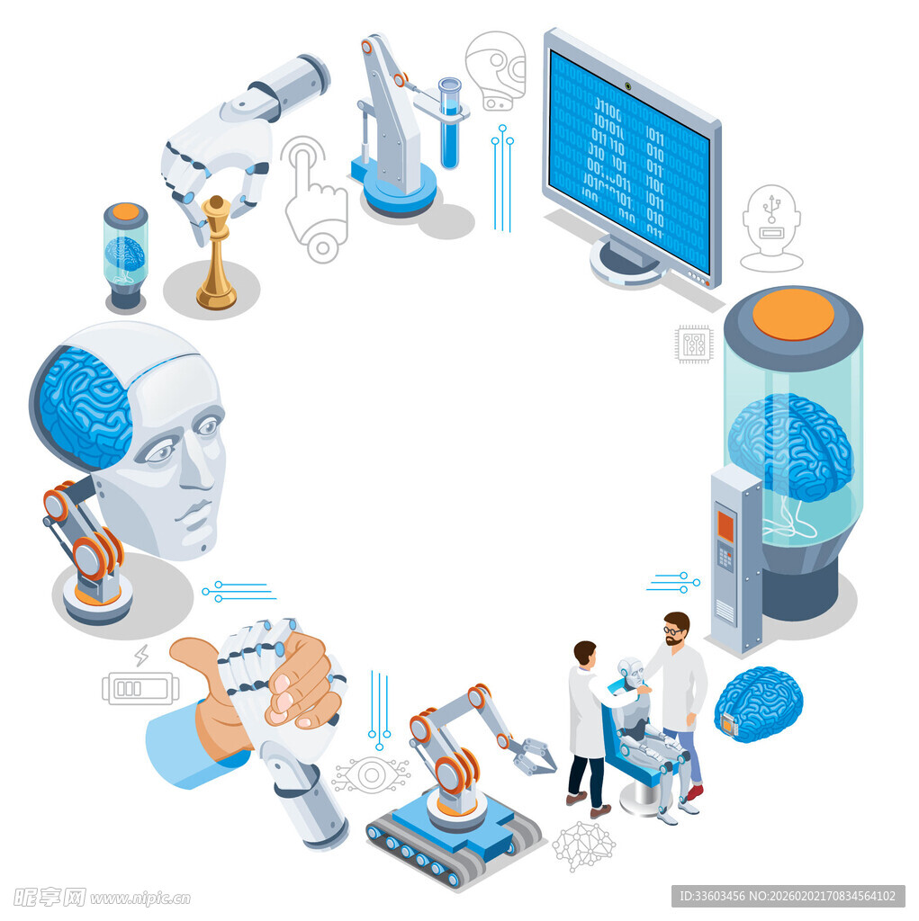 科技医疗研究场景展示