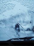 雨中车窗