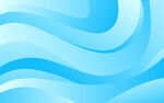 蓝色波浪背景