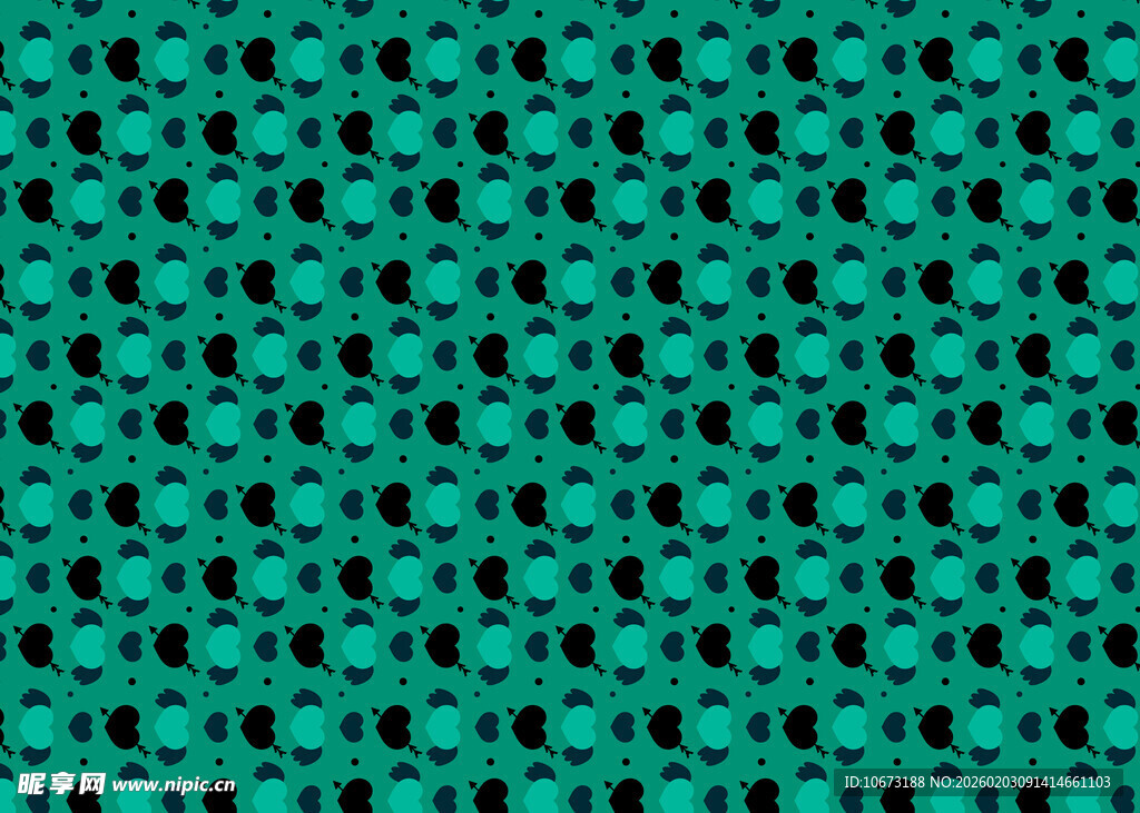 青绿色几何图案纹理背景