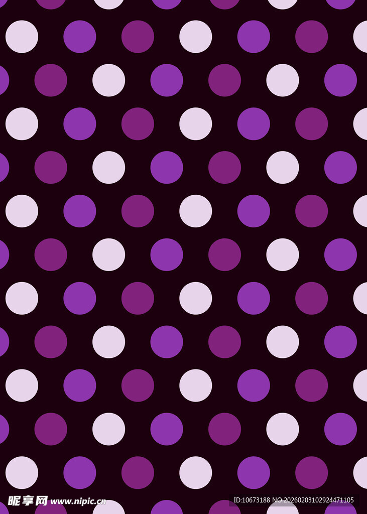 紫色波点图案背景