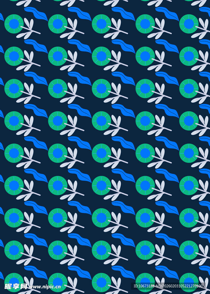 滑雪图案无缝背景设计