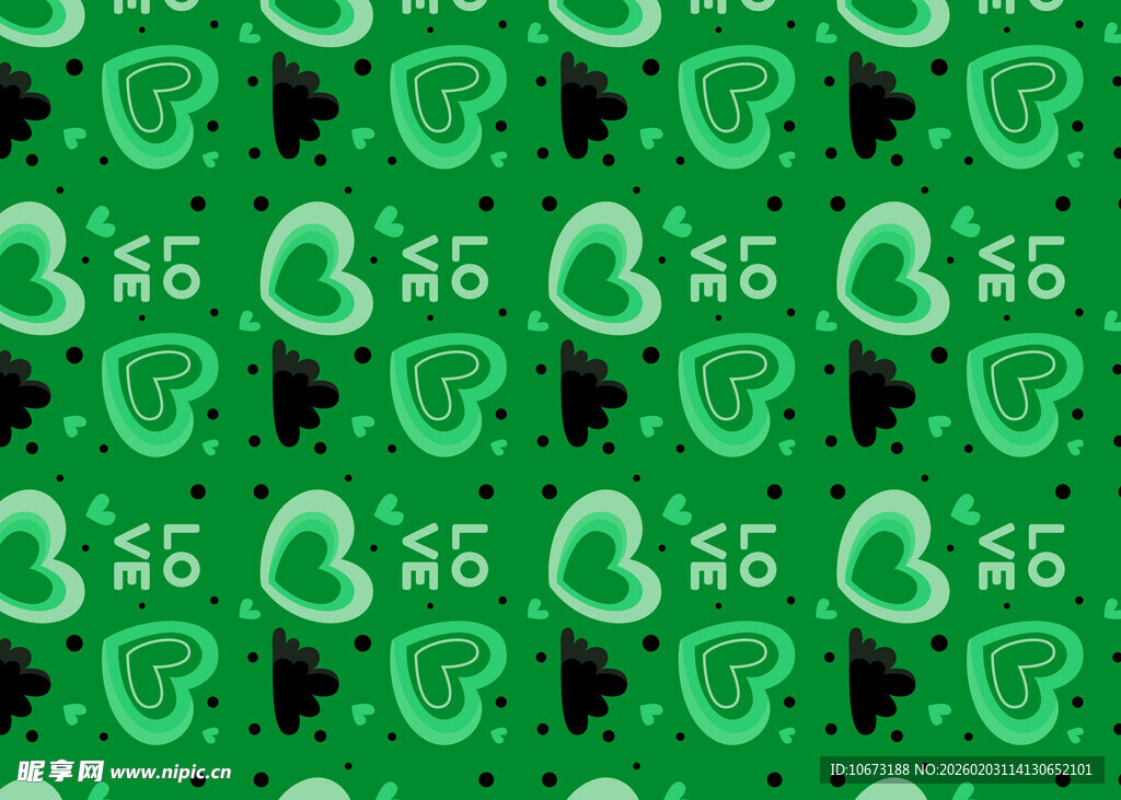 绿色美元符号无缝图案