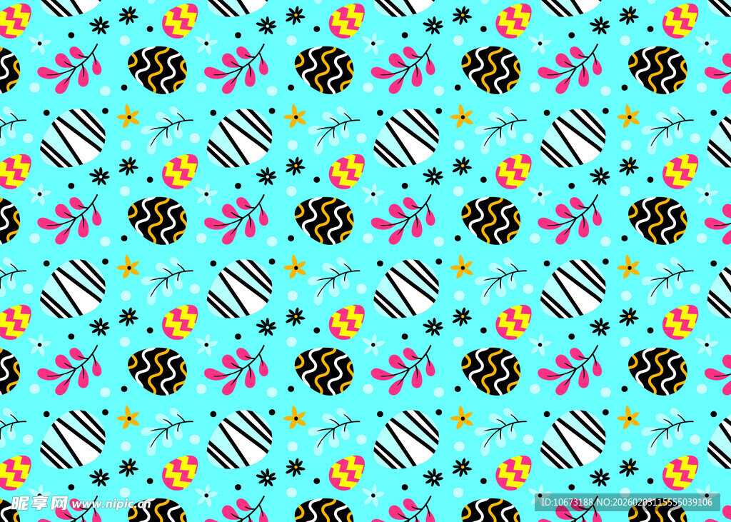 多彩糖果图案背景纹理