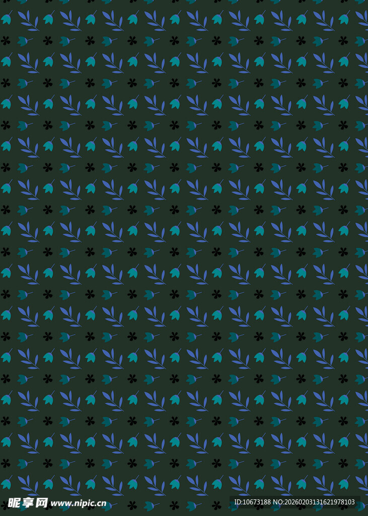 蓝绿交织的几何图案纹理