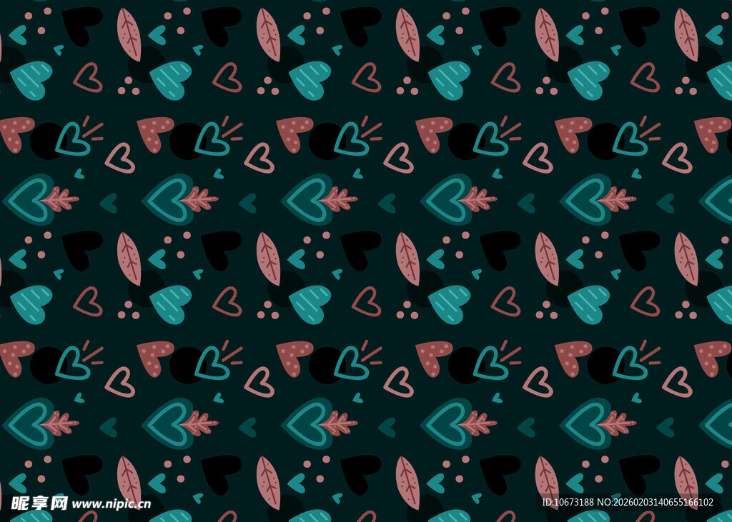 可爱动物图案背景设计