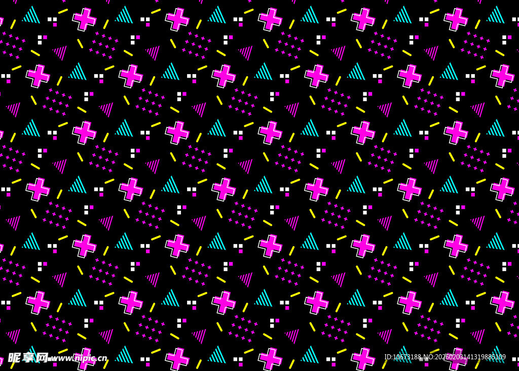 黑色背景花卉图案纹理